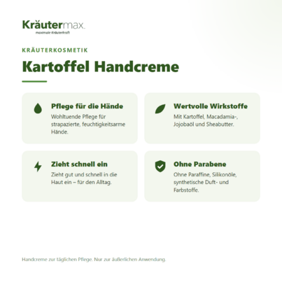 Kartoffel Handcreme 70 ml, A-Nr.: 4319520 - 02