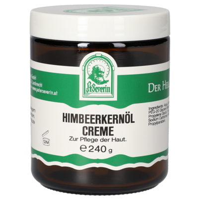 Sie sehen eine Packung HIMBEERKERNOEL CREME 240 G, Produktbild: 01 HIMBEERKERNOEL CREME 240 G, A-Nr.: 5881525 - 01