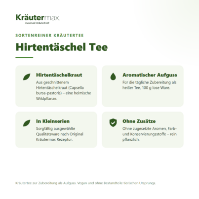 Hirtentäschel Tee 100 g, A-Nr.: 6017467 - 02