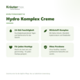 Sie sehen eine Packung Hydro Komplex Gesichtscreme 60 ml, Produktbild: 02 Hydro Komplex Gesichtscreme 60 ml, A-Nr.: 6136083 - 02