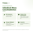 Sie sehen eine Packung Isländisch Moos Lutschtabletten 36 Stk., Produktbild: 02 Isländisch Moos Lutschtabletten 36 Stk., A-Nr.: 5673235 - 02