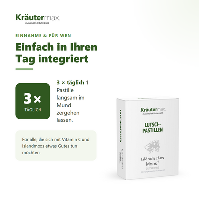 Sie sehen eine Packung Isländisch Moos Lutschtabletten 36 Stk., Produktbild: 04 Isländisch Moos Lutschtabletten 36 Stk., A-Nr.: 5673235 - 04