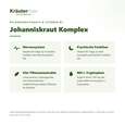 Sie sehen eine Packung Johanniskraut Komplex+ Kapseln 60 Stück, Produktbild: 02 Johanniskraut Komplex+ Kapseln 60 Stück, A-Nr.: 6129947 - 02