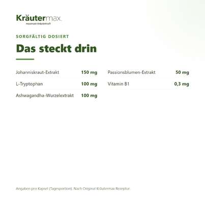 Sie sehen eine Packung Johanniskraut Komplex+ Kapseln 60 Stück, Produktbild: 03 Johanniskraut Komplex+ Kapseln 60 Stück, A-Nr.: 6129947 - 03