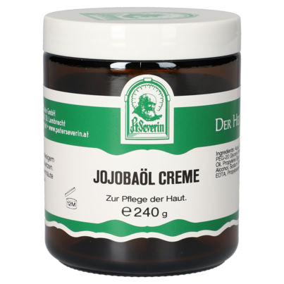 Sie sehen eine Packung JOJOBAOEL CREME 240 G, Produktbild: 01 JOJOBAOEL CREME 240 G, A-Nr.: 5786241 - 01
