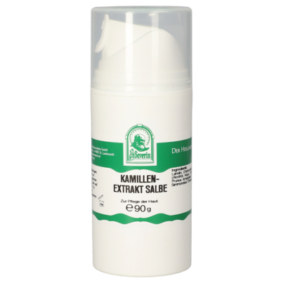 Sie sehen eine Packung KAMILLENEXTRAKT SALBE 90 G, Produktbild: 01 KAMILLENEXTRAKT SALBE 90 G, A-Nr.: 5770151 - 01