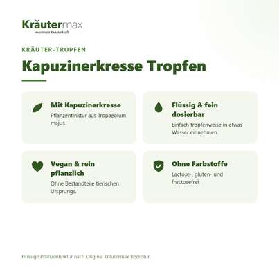Kapuzinerkresse Tropfen 50 ml, A-Nr.: 5673123 - 02