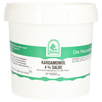 KARDAMOMOEL 4% SALBE 1000 G, A-Nr.: 5802098 - 01