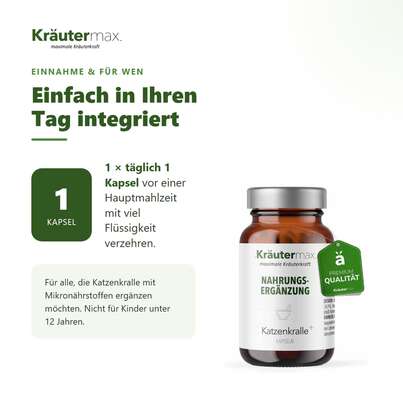 Katzenkralle Kapseln 60 Stück, A-Nr.: 5679054 - 04
