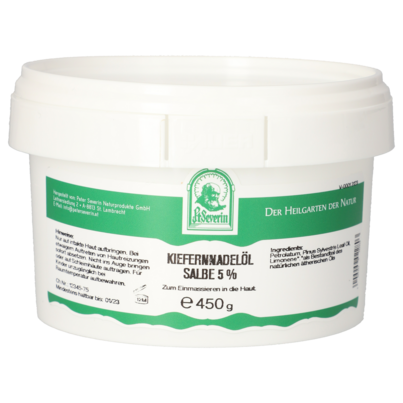 KIEFERNNADELOEL SALBE 5% 450 G, A-Nr.: 5802112 - 01