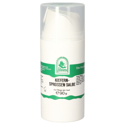 Sie sehen eine Packung KIEFERNSPROSSEN SALBE 90 G, Produktbild: 01 KIEFERNSPROSSEN SALBE 90 G, A-Nr.: 5831533 - 01