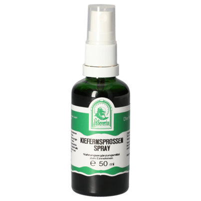 Sie sehen eine Packung KIEFERNSPROSSEN SPRAY 50 ML, Produktbild: 01 KIEFERNSPROSSEN SPRAY 50 ML, A-Nr.: 5831579 - 01