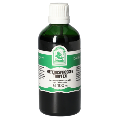 Sie sehen eine Packung KIEFERNSPROSSEN TROPFEN 100 ML, Produktbild: 01 KIEFERNSPROSSEN TROPFEN 100 ML, A-Nr.: 5832030 - 01