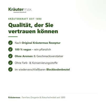 Sie sehen eine Packung 6er Spezial Tee Kräutertee Mischung 100 g, Produktbild: 05 6er Spezial Tee Kräutertee Mischung 100 g, A-Nr.: 6017102 - 05