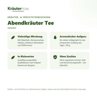 Abendkräuter Tee 100 g, A-Nr.: 6017119 - 02