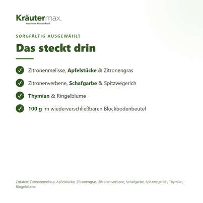 Sie sehen eine Packung Almwiesen Tee 100 g, Produktbild: 03 Almwiesen Tee 100 g, A-Nr.: 6017125 - 03