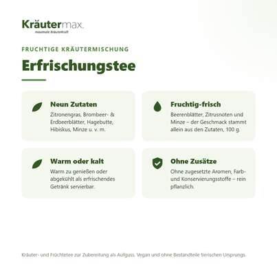 Erfrischungstee 100 g, A-Nr.: 6017272 - 02