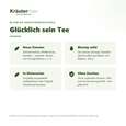 Sie sehen eine Packung Glücklich sein Tee 100 g, Produktbild: 02 Glücklich sein Tee 100 g, A-Nr.: 6017390 - 02