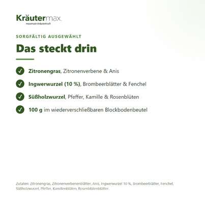 Ingwertraum Tee 100 g, A-Nr.: 6017504 - 03