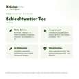 Sie sehen eine Packung Schlechtwetter Tee 100 g, Produktbild: 02 Schlechtwetter Tee 100 g, A-Nr.: 6032082 - 02