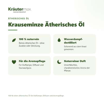 Krauseminze Ätherisches Öl 10 ml, A-Nr.: 5858897 - 02