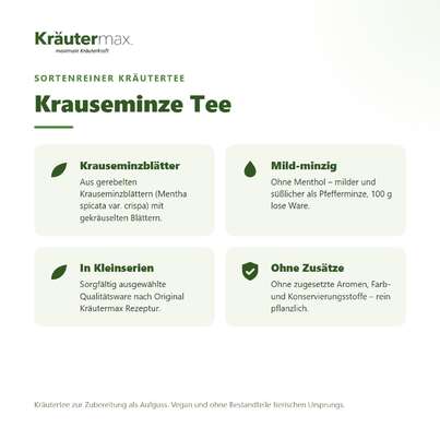 Krauseminze Tee 100 g, A-Nr.: 6017510 - 02