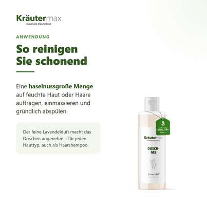 Lavendel Duschgel 250 ml, A-Nr.: 4938648 - 04