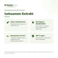 Leinsamen Kapseln 90 Stück, A-Nr.: 5083309 - 02