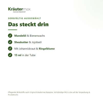 Sie sehen eine Packung Lippenbalsam intense 15 ml, Produktbild: 03 Lippenbalsam intense 15 ml, A-Nr.: 5921621 - 03