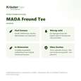 Sie sehen eine Packung MADA Freund Tee 100 g, Produktbild: 02 MADA Freund Tee 100 g, A-Nr.: 4609034 - 02