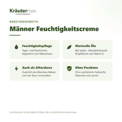 Männer Feuchtigkeitscreme 100 ml, A-Nr.: 5443498 - 02