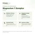 Sie sehen eine Packung Magnesium 7 Komplex Kapseln 60 Stk., Produktbild: 02 Magnesium 7 Komplex Kapseln 60 Stk., A-Nr.: 6027661 - 02