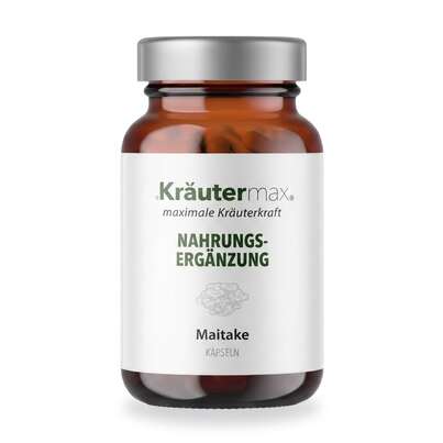 Sie sehen eine Packung Maitake Kapseln 60 Stück, Produktbild: 01 Maitake Kapseln 60 Stück, A-Nr.: 4731657 - 01