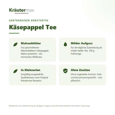 Käsepappel Tee 100 g, A-Nr.: 4608649 - 02