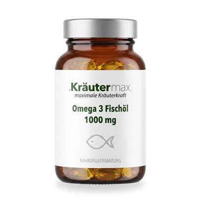 Omega 3 1000 mg Fischöl Kapseln 80 Stück, A-Nr.: 4434066 - 01