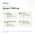 Omega 3 1000 mg Fischöl Kapseln 80 Stück, A-Nr.: 4434066 - 02
