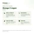Omega 3 vegan Algenöl Kapseln 60 Stück, A-Nr.: 5414226 - 02