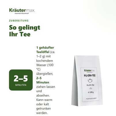 Pu Erh Tee 100 g, A-Nr.: 6032159 - 04