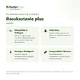 Sie sehen eine Packung Rosskastanien plus Kapseln 50 Stück, Produktbild: 02 Rosskastanien plus Kapseln 50 Stück, A-Nr.: 5208403 - 02