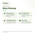Sie sehen eine Packung Roter Ginseng Kapseln 60 Stück, Produktbild: 02 Roter Ginseng Kapseln 60 Stück, A-Nr.: 5804358 - 02