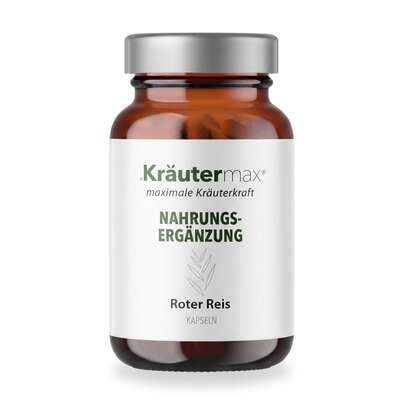 Sie sehen eine Packung Roter Reis Extrakt Monacoline Kapseln 60 Stück, Produktbild: 01 Roter Reis Extrakt Monacoline Kapseln 60 Stück, A-Nr.: 5942132 - 01