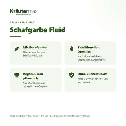 Sie sehen eine Packung Schafgarbe Tropfen 50 ml, Produktbild: 03 Schafgarbe Tropfen 50 ml, A-Nr.: 4730563 - 03