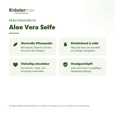 Aloe Vera Seife 100 g, A-Nr.: 4320919 - 02
