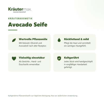 Avocado Seife 100 g, A-Nr.: 4760239 - 02