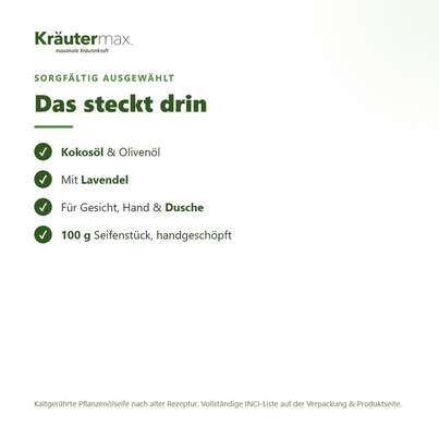 Lavendel Seife 100 g, A-Nr.: 4319342 - 03
