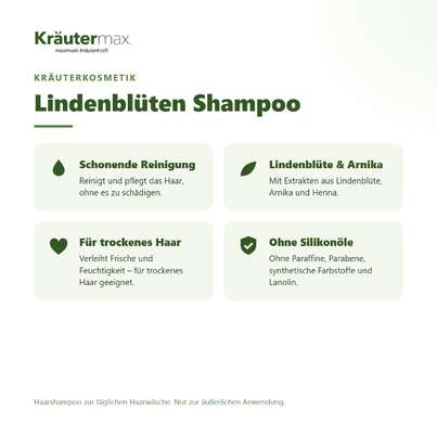 Lindenblüten Shampoo 250 ml, A-Nr.: 4609301 - 02