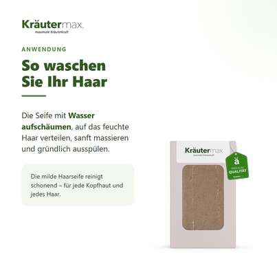 Sie sehen eine Packung Haar Seife Ringelblume 100 g, Produktbild: 04 Haar Seife Ringelblume 100 g, A-Nr.: 4938683 - 04