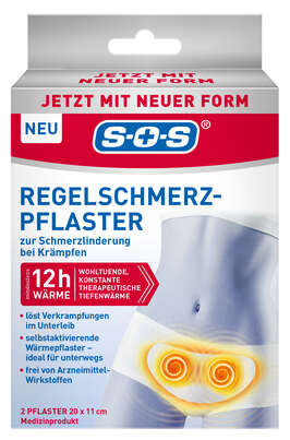 SOS Regelschmerz-Pflaster 2ST, A-Nr.: 6142184 - 01