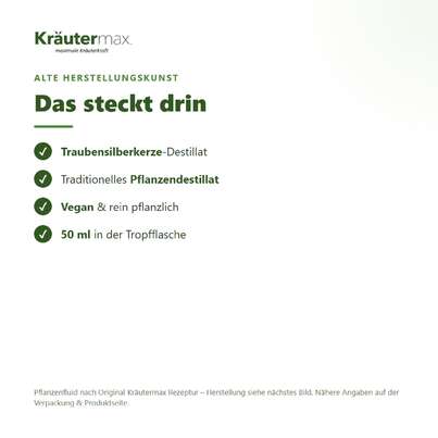 Traubensilberkerze Tropfen 50 ml, A-Nr.: 5804482 - 04