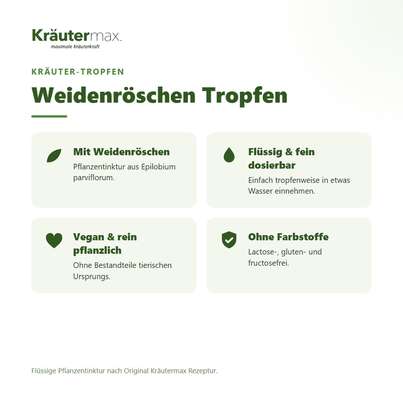 Sie sehen eine Packung Weidenröschen Kleinblütiges Tropfen 50 ml, Produktbild: 02 Weidenröschen Kleinblütiges Tropfen 50 ml, A-Nr.: 5673229 - 02
